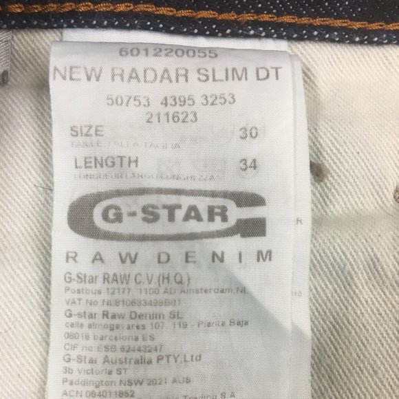 G-Star Raw - Men's Jeans - Slim - 30x34 - Picture 8 of 10